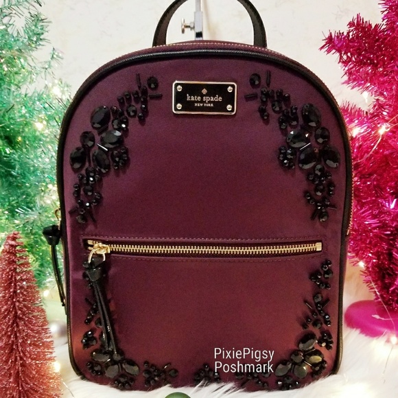 NWT Kate Spade Small Bradley Embellished Backpack - Picture 2 of 8